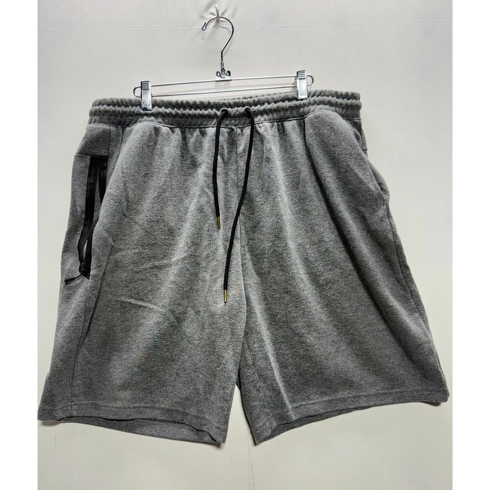 Men's Everyday Active Shorts - Size XL - 55% Cotton 45% Polyester - Grey